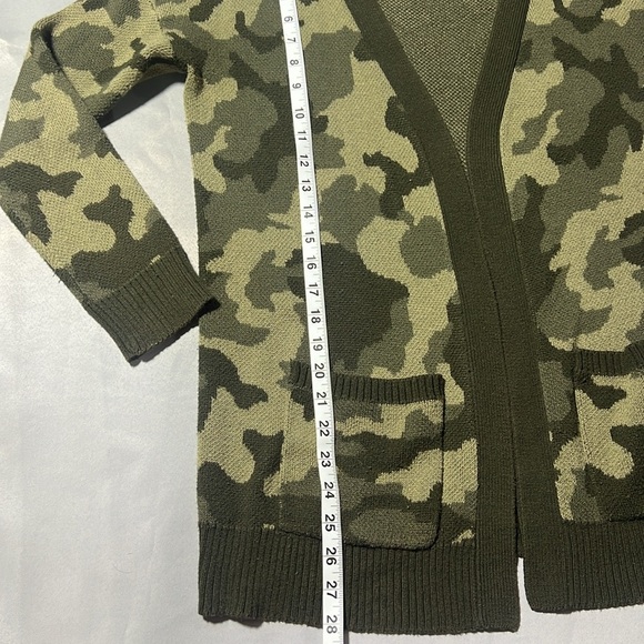 Camo cardigan size M - Picture 5 of 6